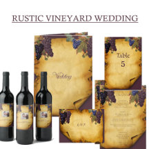 Rustic Vineyard Wedding