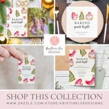 Baking Spirits Bright Holiday Baking Cookie