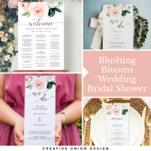 Blushing Blooms Pink Wedding / Bridal Shower