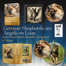 German Shepherd Sympathy and Memorial Condolences