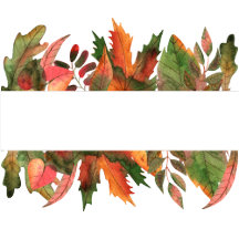 Leaves fall. Autumn stylish wedding.