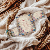 Soft Cottagecore Floral Sweet Sixteen