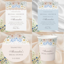 PEONY HYDRANGEA BRIDAL SHOWER