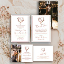 Formal Floral Crest Wedding