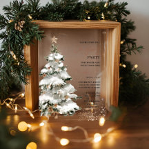 Elegant Acrylic Invitation  Modern & Sophisticated