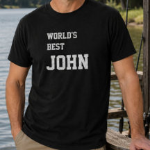 Personalized John Shirts and Gifts