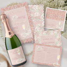 Pearls & Prosecco Blush & Rose Gold Bridal Shower