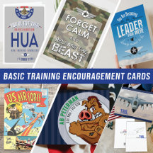 Air Force BMT Cards - Basic Training Encouragement