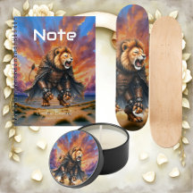 Cyber Lion of the Wastelands