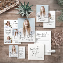 Simple Modern Script Name Graduation