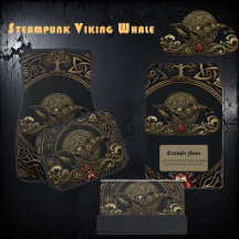 Steampunk Viking Whale – Guardian of the Northern 