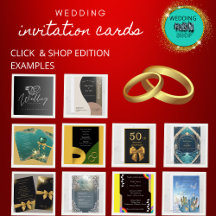 Wedding Invitation Cards diverse styles