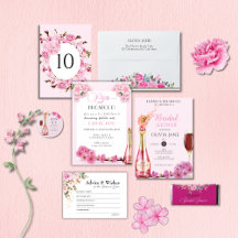  Petals & Prosecco Bridal Shower Collection