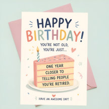 Hilarious Birthday Card