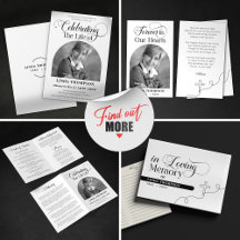 Elegant Funeral Memorial Celebration of Life