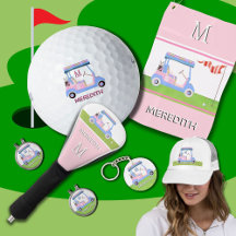 PERSONALIZED GOLF GIFTS (WITH PINK) FOR WOMEN