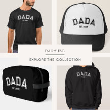Dada Est. Custom Year Sport Style Logo
