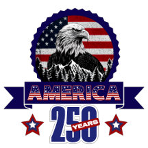 Happy 250th anniversary America Bald Eagle USA