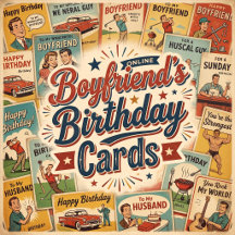 Boyfriend Birthday Cards