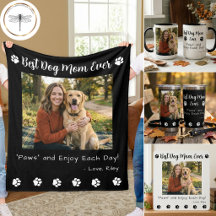 Best Dog Mom Paws Photo Gifts
