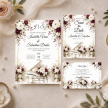 Luxurious Piano Garden Romance Wedding