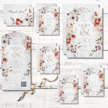 Romantic White & Pink Floral Wedding Suite