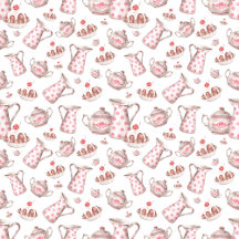 Pink and White Watercolor Bakery Desserts 