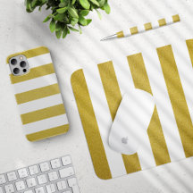 Gold Stripes - Home Decor and Accessories