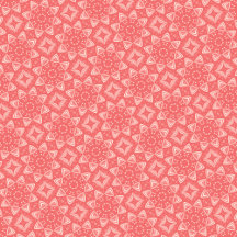 Pretty In Peach Geometric Design
