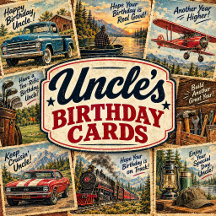 Birthday Cards for Uncles 