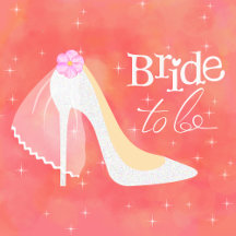 Bride to Be Bridal Shower High Heel