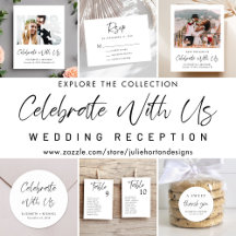 Celebrate With Us Wedding Reception