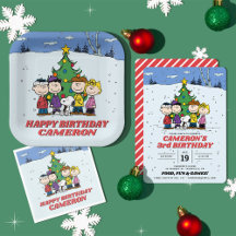 Peanuts   Christmas Birthday