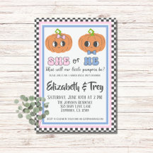 Groovy Pumpkin Gender Reveal