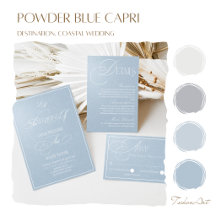 Powder Blue Capri • Wedding Collection