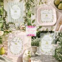 She Found Her Perfect Pear Bridal Shower