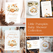Little Pumpkin Fall Boho Baby Shower