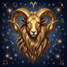 Horoscope Sign Aries Astrology Art