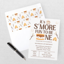 S'more 1st Birthday Party Collection