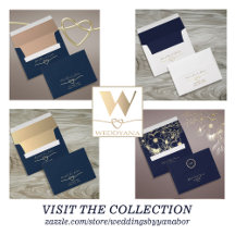 Best Navy Blue Wedding Envelopes