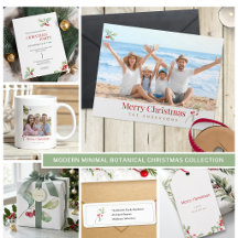 Modern Botanical Christmas Collection