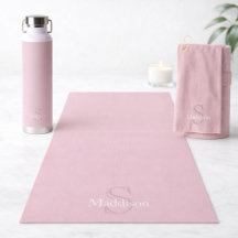 Custom Name Monogram Dusty Rose Sports, Tech, Game