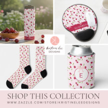 Cute Cherries Pink Bow Coquette