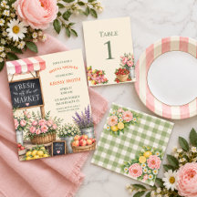 Fresh Off the Market Bridal Shower