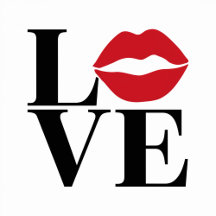 Kiss of Love: Modern Red Lips Edition