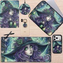 Mystical Celestial Witch Tech Accessories