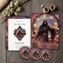 Fascinating and mystical scenario of a skeleton