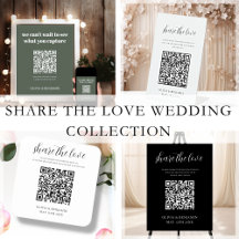Share The Love   QR Code Wedding Collection
