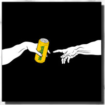 Lustige Michelangelo Bier Kollektion