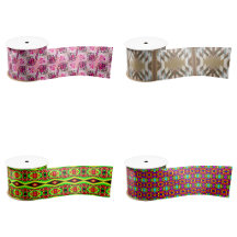 Ribbon With Geometric Pattern Designs